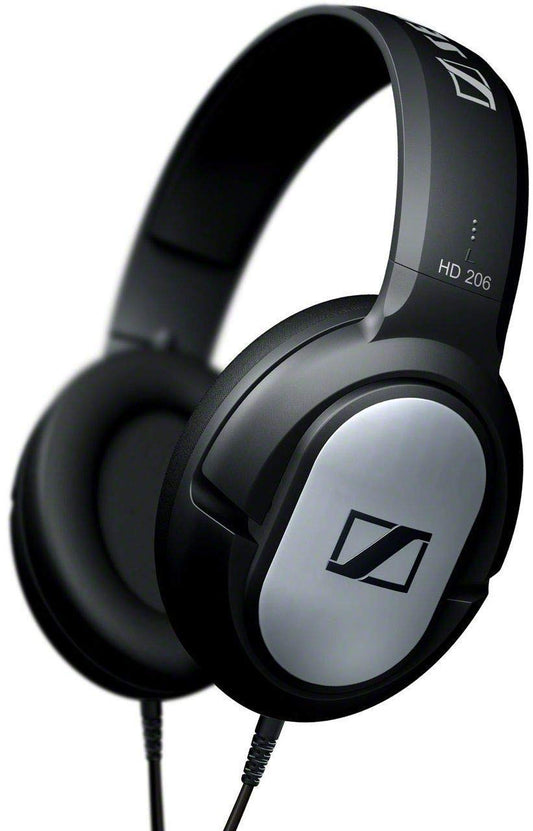 Sennheiser HD 206 507364 Headphones (Silver)